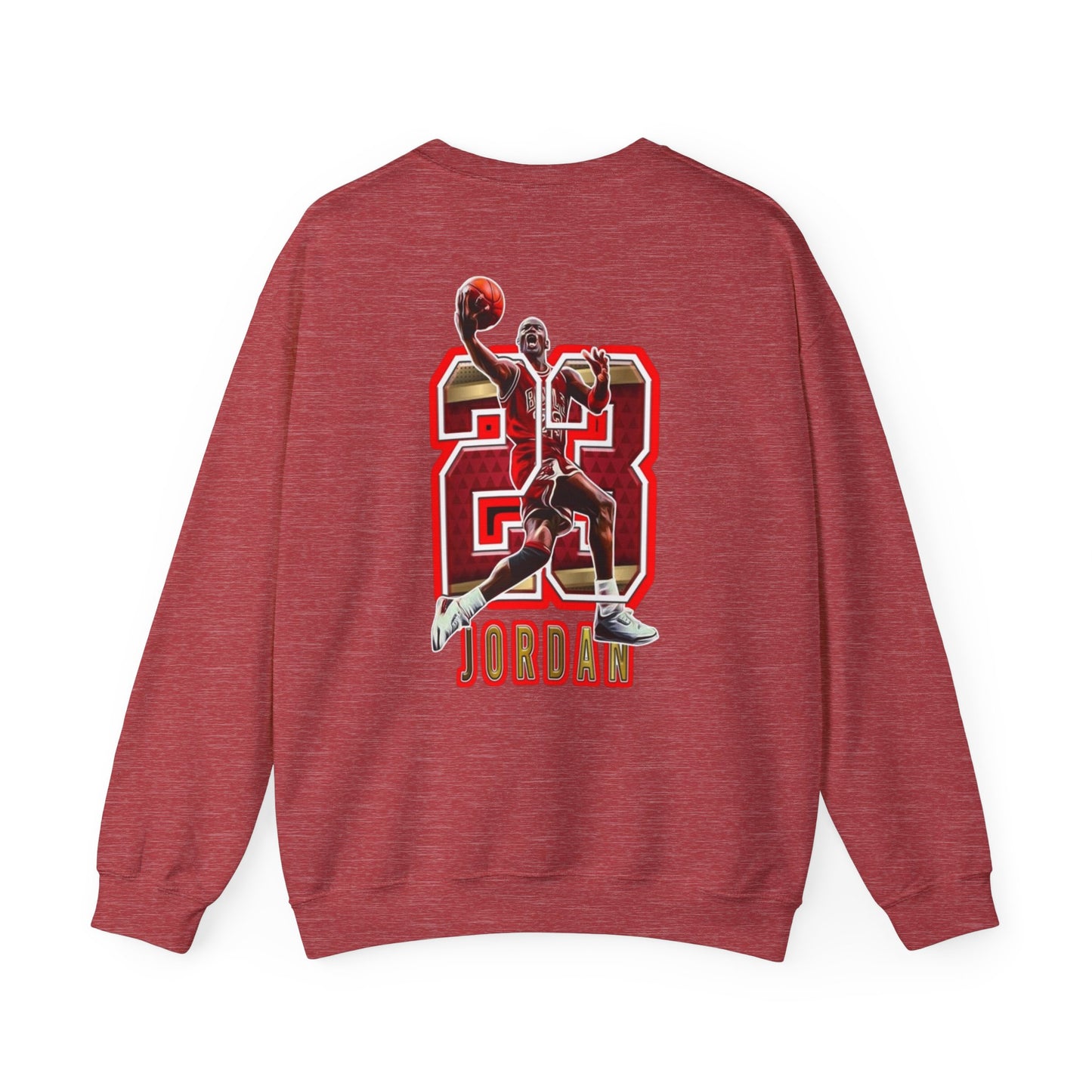 Michael Jordan Tribute Crewneck Sweatshirt - Retro Style, Unisex