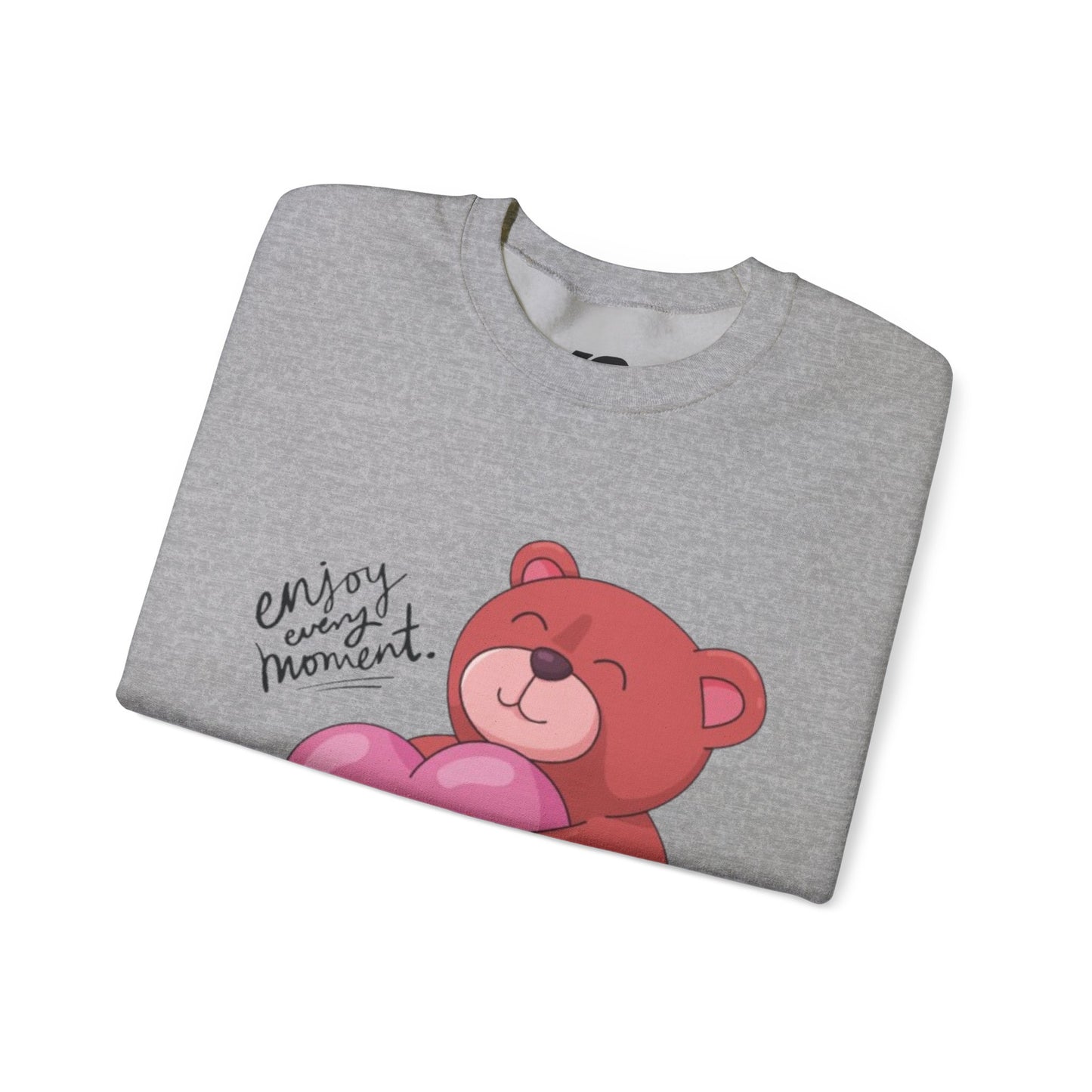 Cute Bear Love Sweatshirt - Enjoy Every Moment