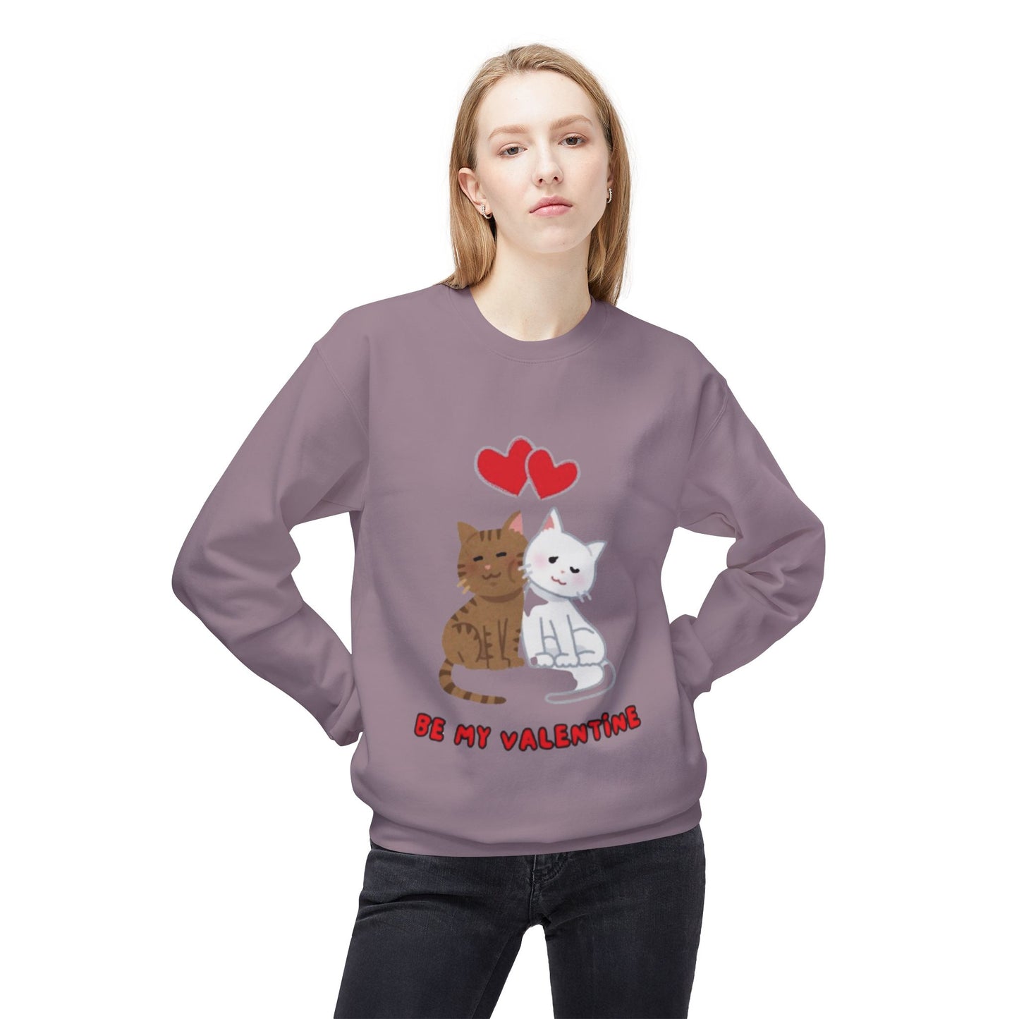 Cats Valentines Day Sweatshirt