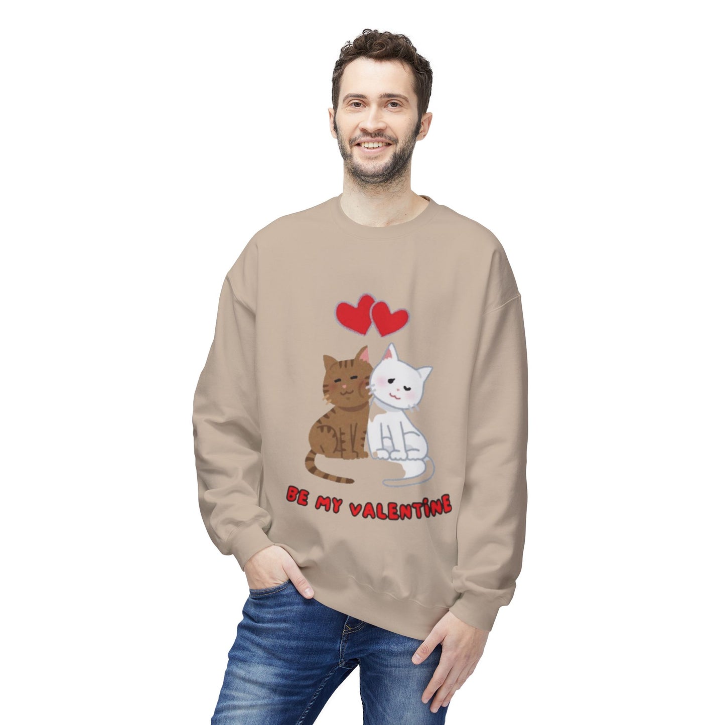 Cats Valentines Day Sweatshirt