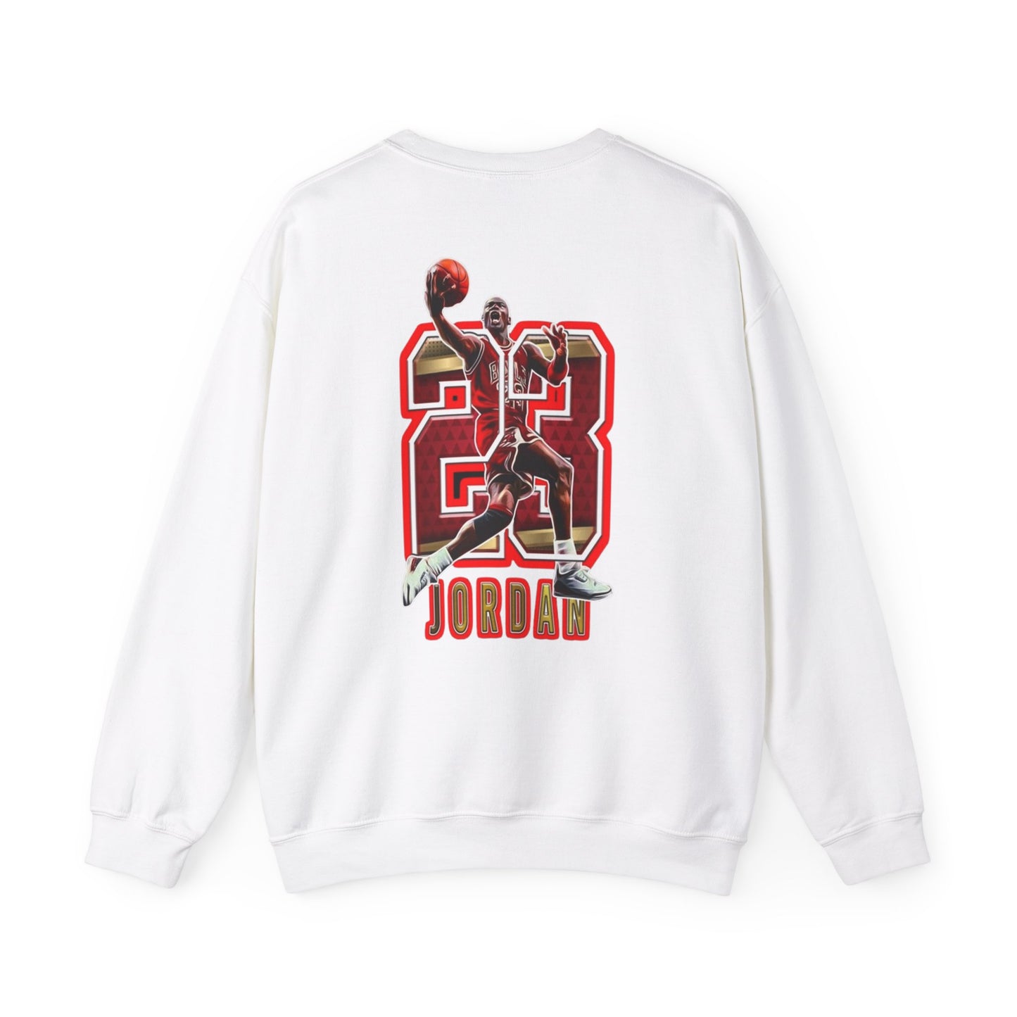 Michael Jordan Tribute Crewneck Sweatshirt - Retro Style, Unisex