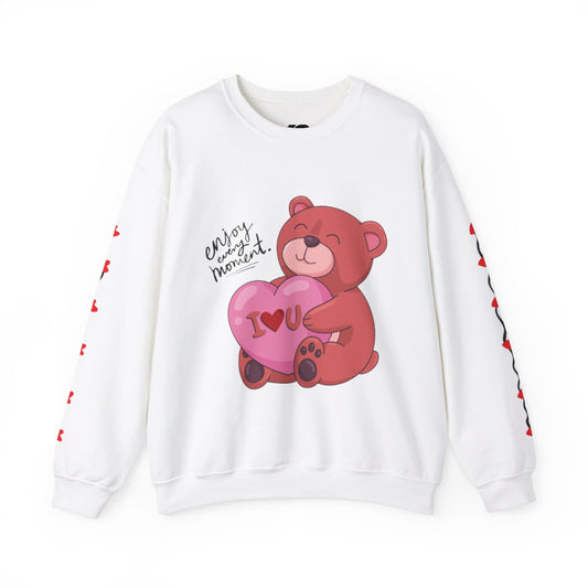 Cute Bear Love Sweatshirt - Enjoy Every Moment