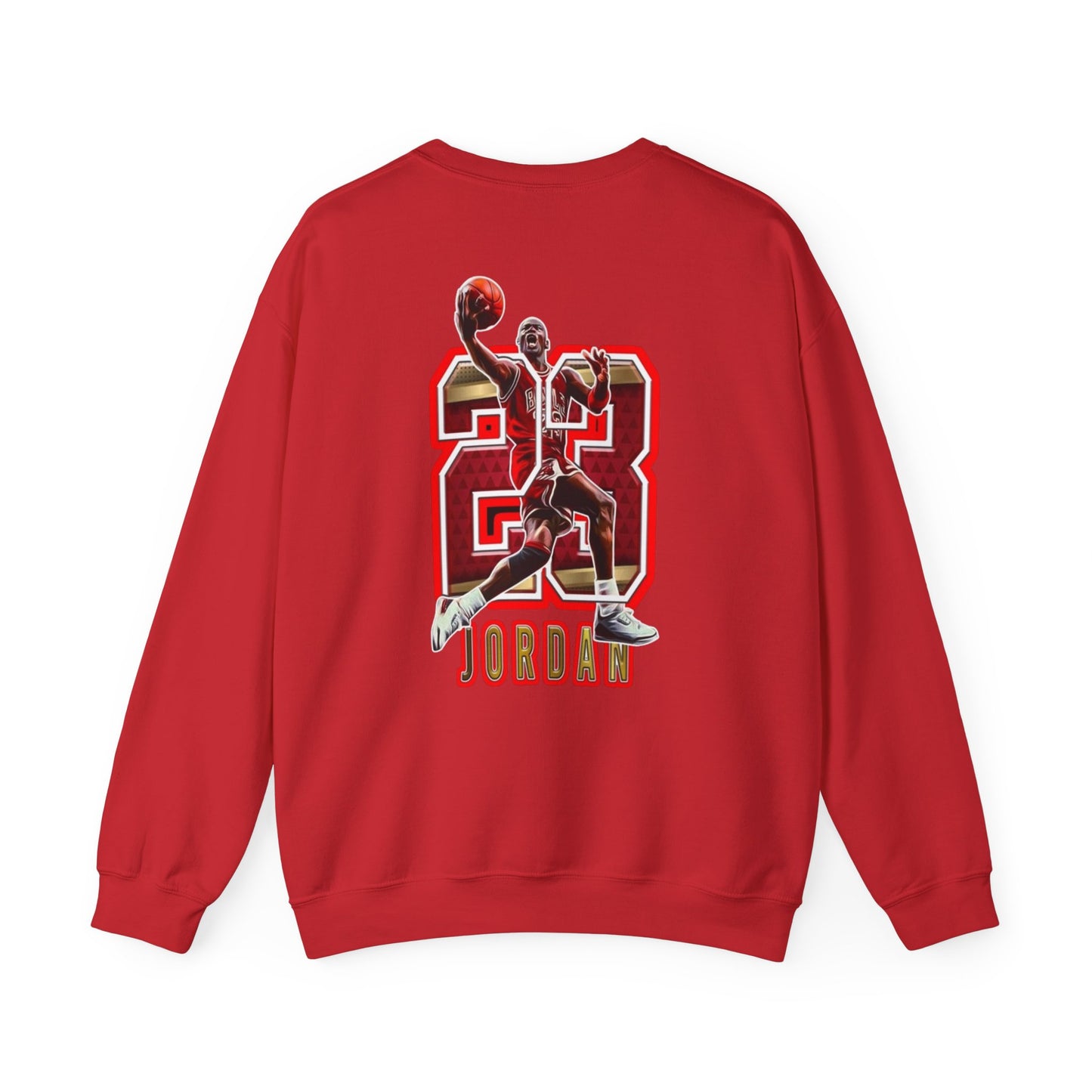 Michael Jordan Tribute Crewneck Sweatshirt - Retro Style, Unisex