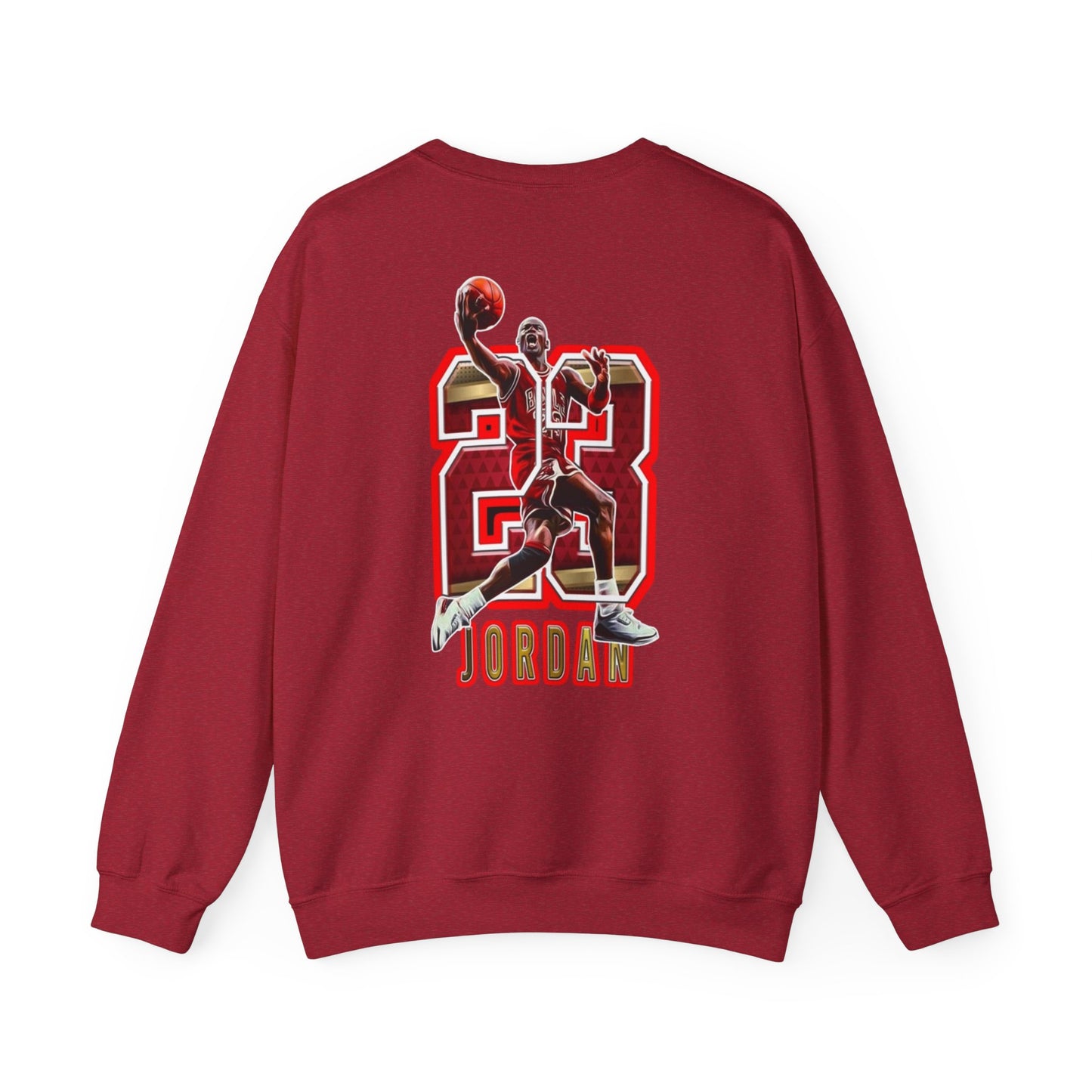 Michael Jordan Tribute Crewneck Sweatshirt - Retro Style, Unisex