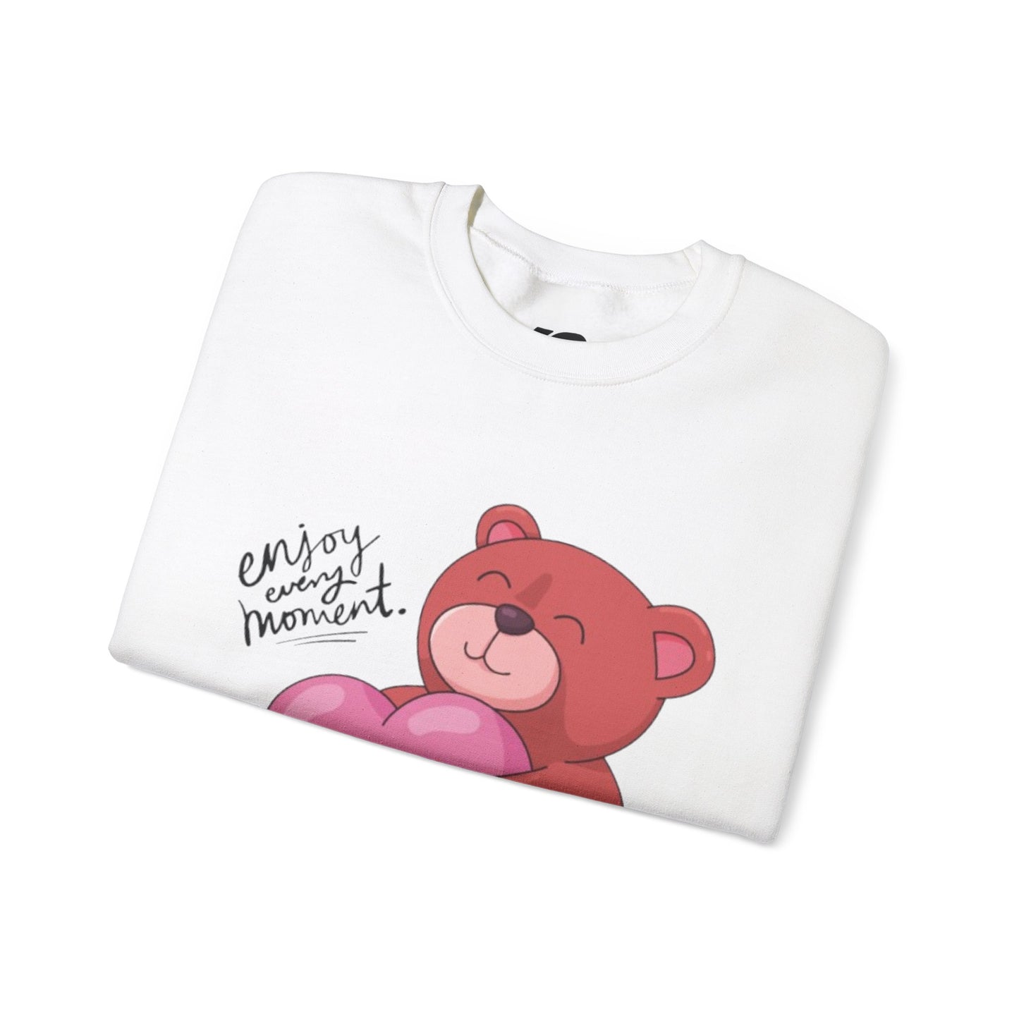 Cute Bear Love Sweatshirt - Enjoy Every Moment