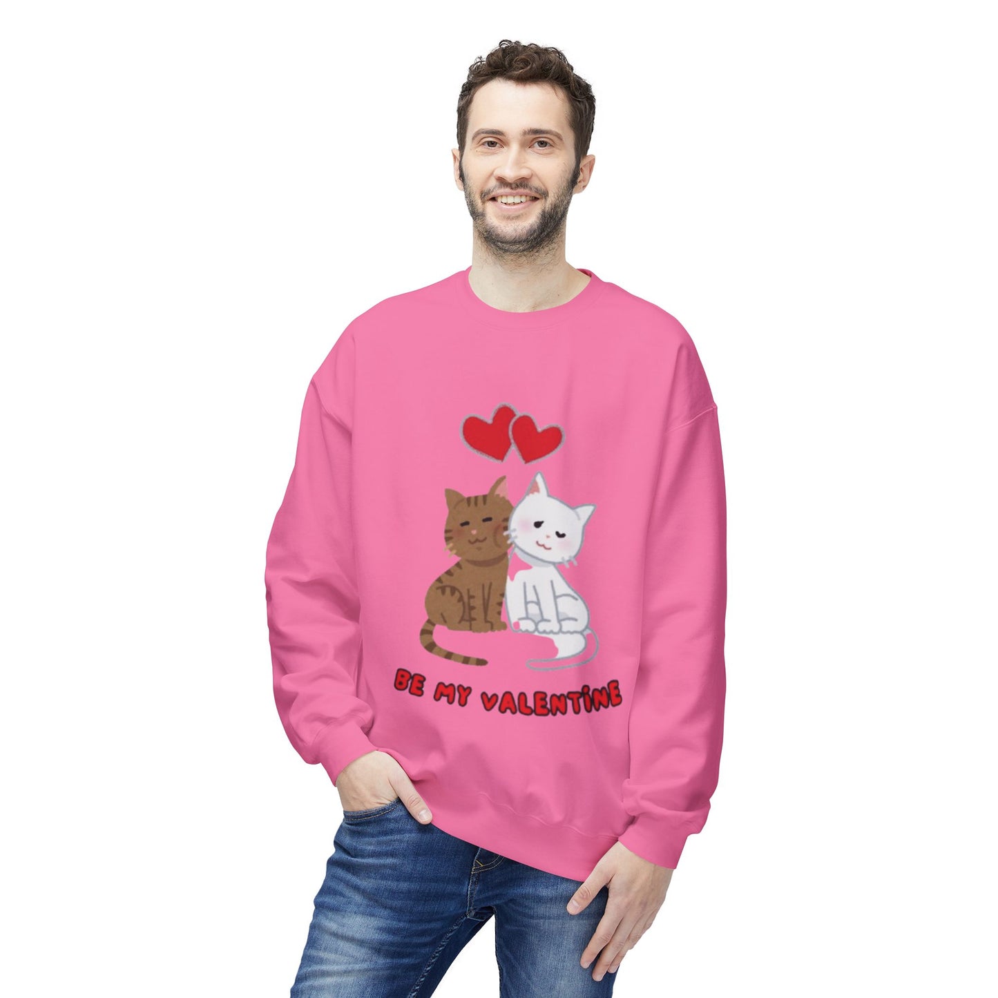 Cats Valentines Day Sweatshirt