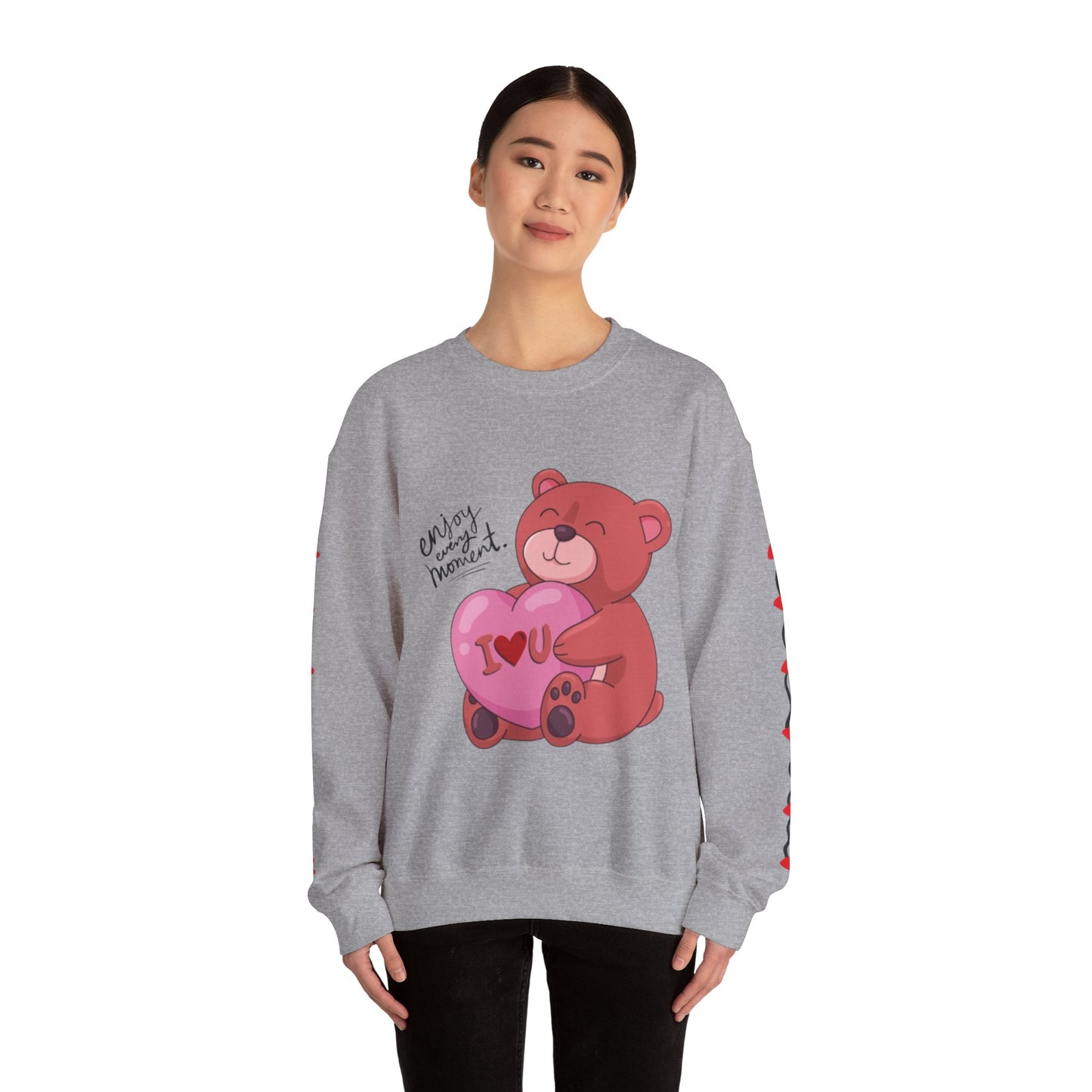 Cute Bear Love Sweatshirt - Enjoy Every Moment