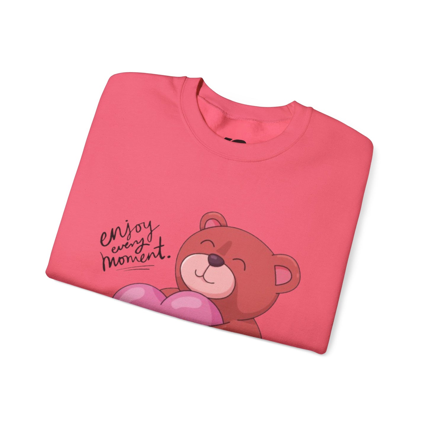 Cute Bear Love Sweatshirt - Enjoy Every Moment